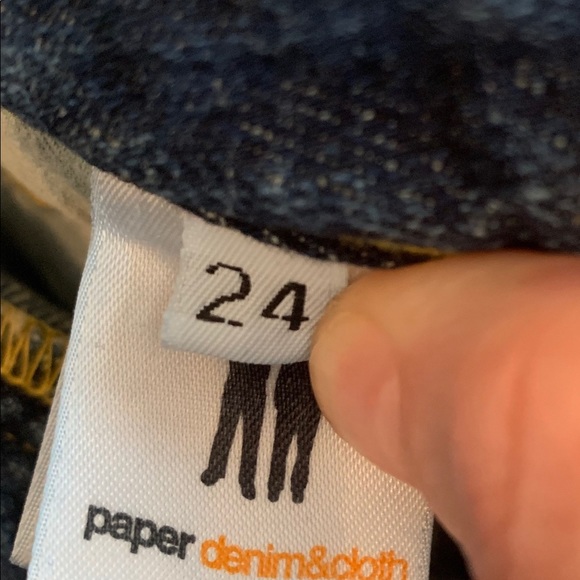 Paper Denim & Cloth USA made 100% cotton 28” long - Picture 6 of 8